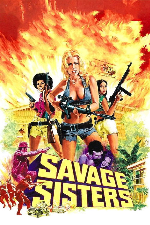 Movie poster for Savage Sisters (1974)