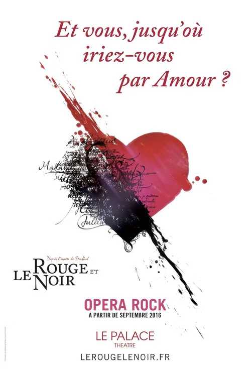 Movie poster for Le Rouge et le Noir (2017)