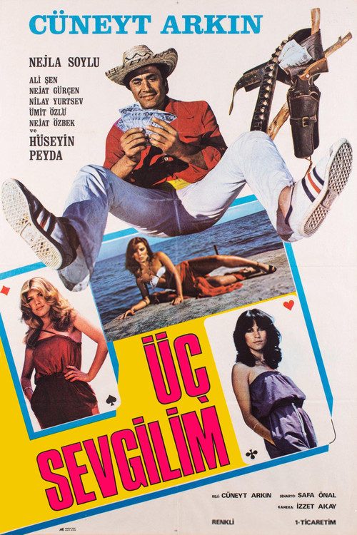 Movie poster for Üç Sevgilim (1979)