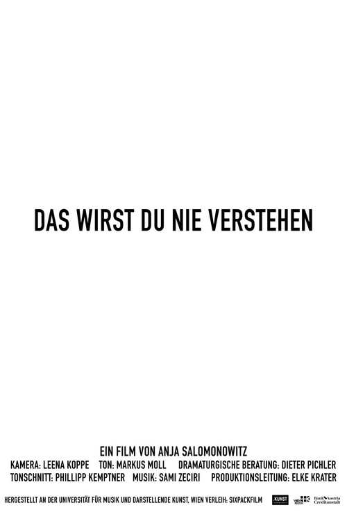 Movie poster for Das wirst du nie verstehen (2003)