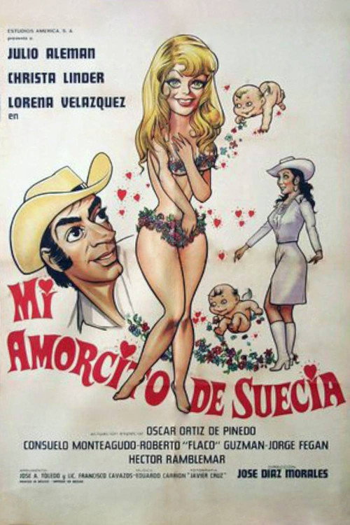 Movie poster for Mi amorcito de Suecia (1974)