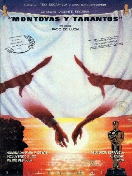 Movie poster for Montoyas y Tarantos (1989)