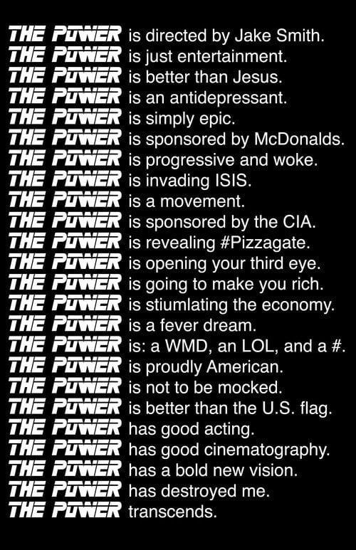 Movie poster for The Power (2017)