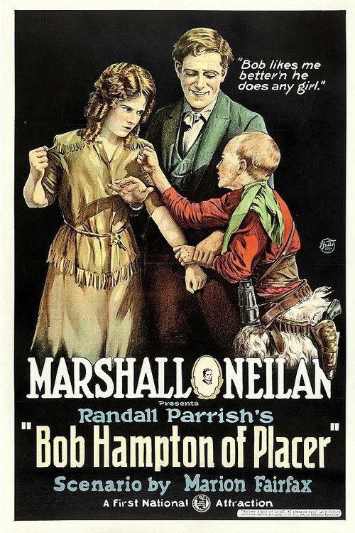 Movie poster for Bob Hampton of Placer (1921)