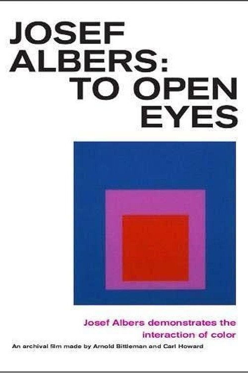 Movie poster for To Open Eyes