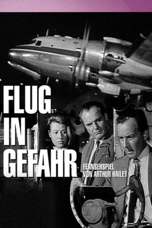 Movie poster for Flight in Danger (1964)