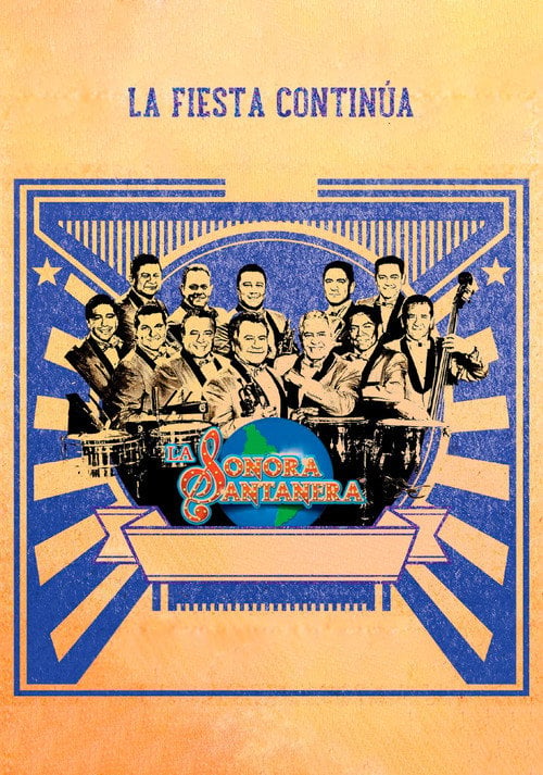 Movie poster for La Sonora Santanera - La Fiesta Continúa (2017)