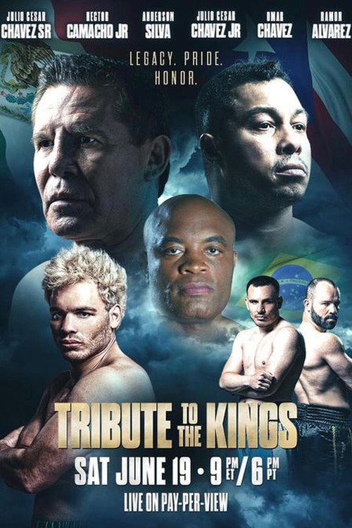 Movie poster for Tribute to the Kings: Julio César Chávez Jr. vs Anderson Silva (2021)