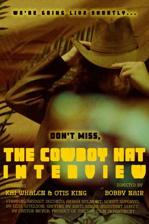 Movie poster for The Cowboy Hat Interview (2025)
