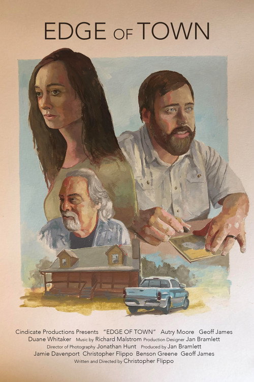 Movie poster for Edge of Town (2020)