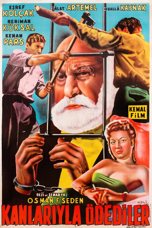 Movie poster for They Paid with Their Blood (1955)