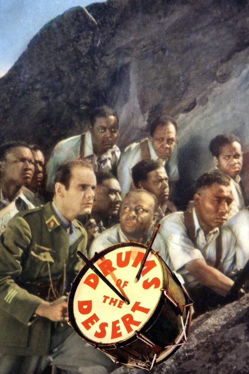 Movie poster for Drums of the Desert (1940)