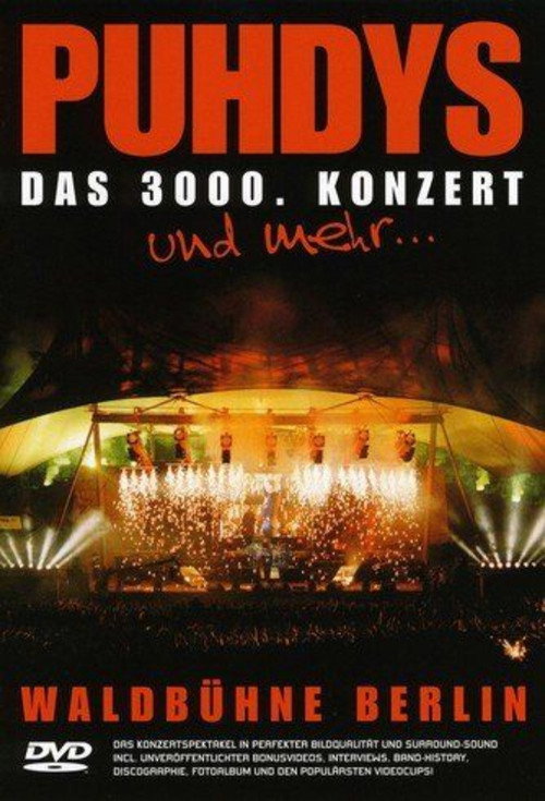 Movie poster for Die Puhdys in der Waldbühne (1999)