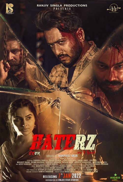 Movie poster for Haterz (2022)