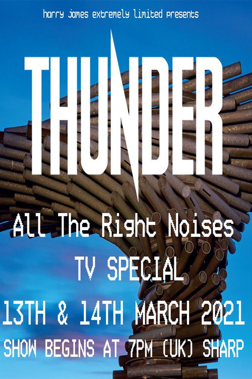 Movie poster for Thunder All The Right Noises TV Special (2021)