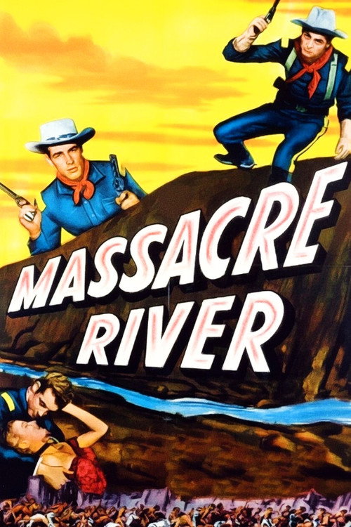 Movie poster for Massacre River (1949)