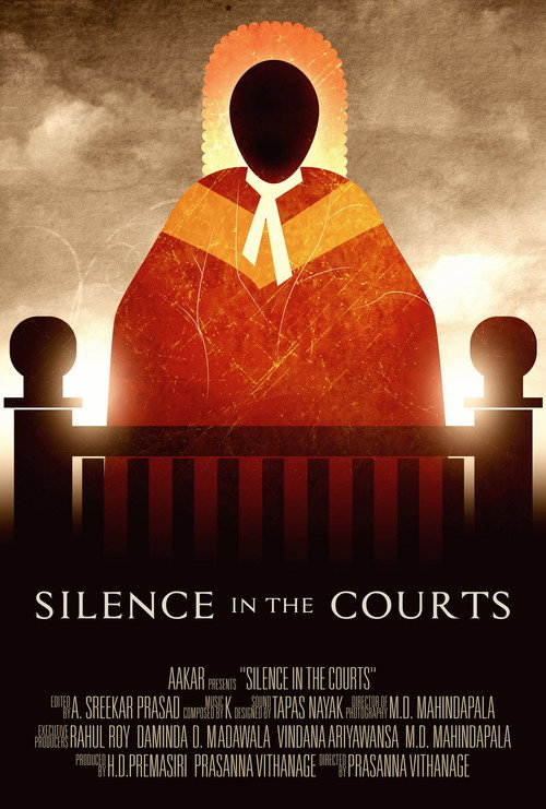 Movie poster for Silence in the Courts (2015)