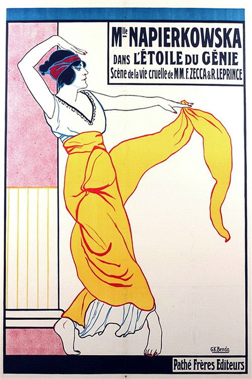 Movie poster for L'Étoile du génie (1914)