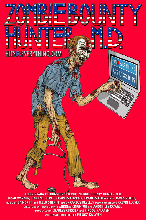 Movie poster for Zombie Bounty Hunter M.D. (2015)