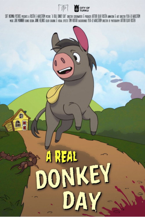 Movie poster for A Real Donkey Day (2024)