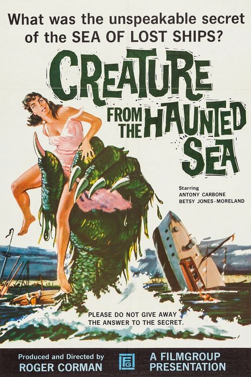 Movie poster for Creature from the Haunted Sea (1961)