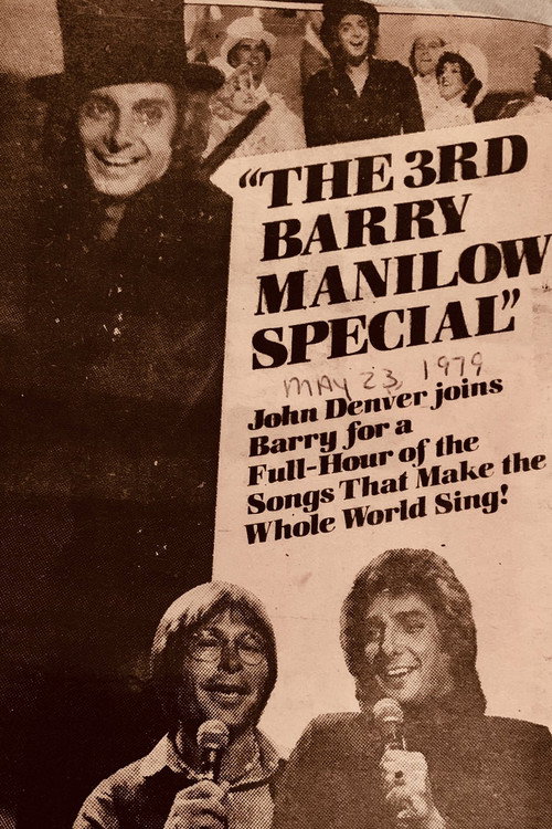Movie poster for The 3rd Barry Manilow Special (1979)