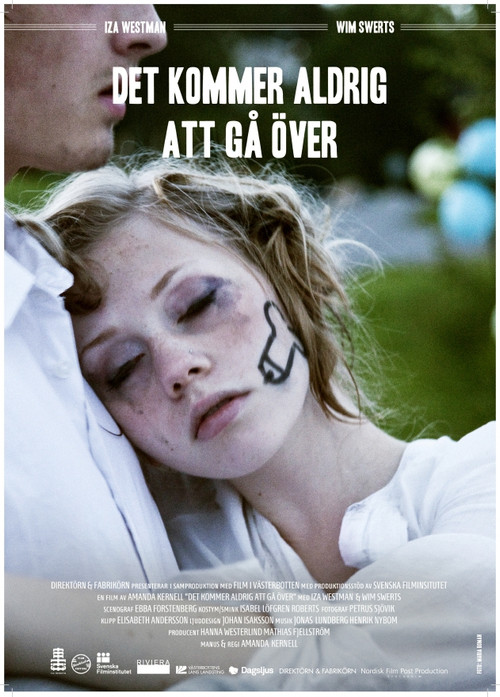 Movie poster for Det kommer aldrig att gå över (2010)