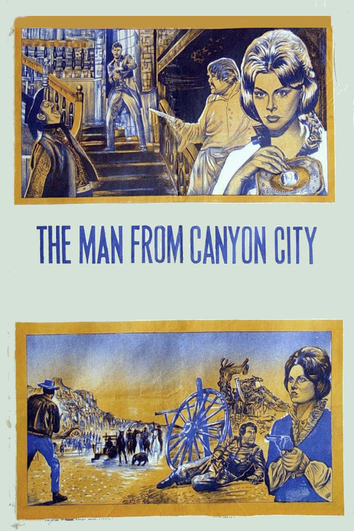 Movie poster for Man from Canyon City (1965)
