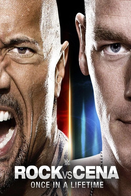 Movie poster for The Rock vs. John Cena: Once in a Lifetime (2012)