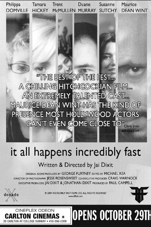 Movie poster for It All Happens Incredibly Fast