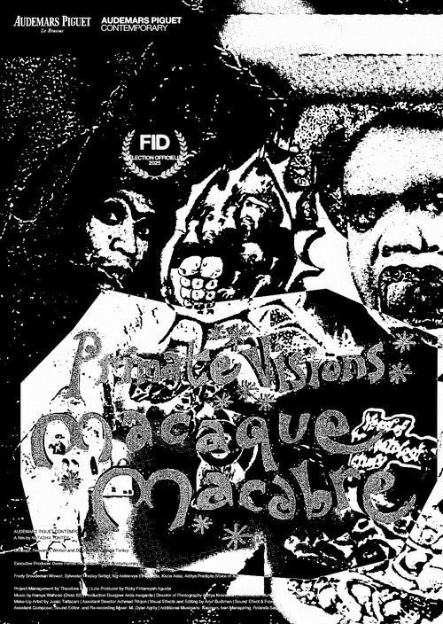 Movie poster for Primate Visions; Macaque Macabre (2025)