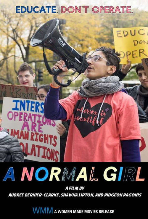 Movie poster for A Normal Girl (2019)
