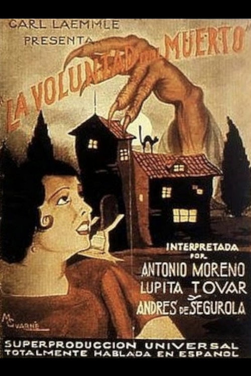 Movie poster for The Will of the Dead Man (1930)