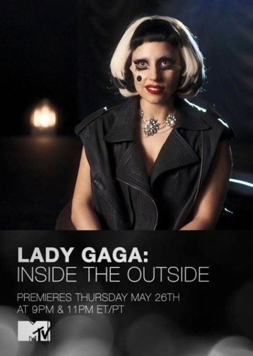 Movie poster for Lady Gaga: Inside the Outside (2011)