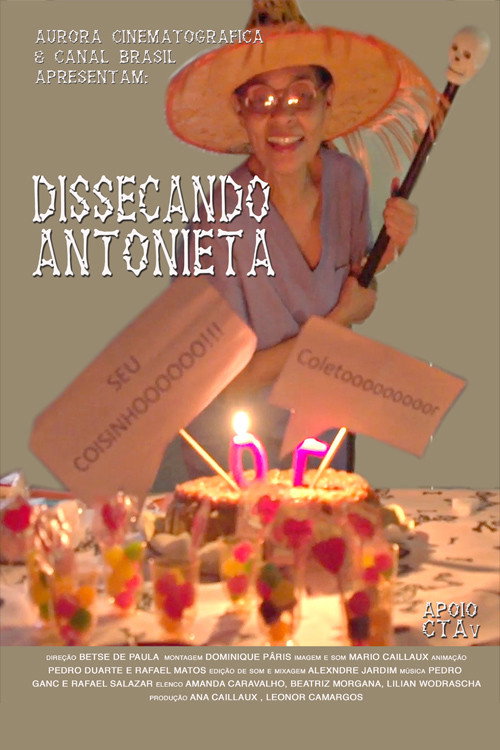 Movie poster for Dissecando Antonieta (2015)