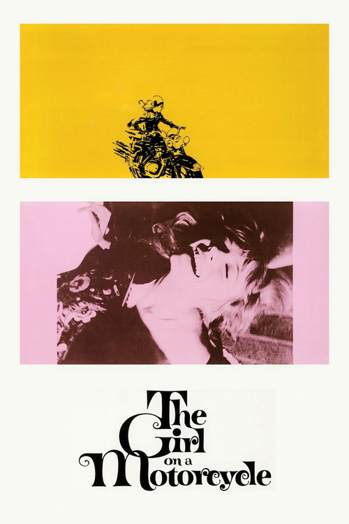 Movie poster for The Girl on a Motorcycle (1968)