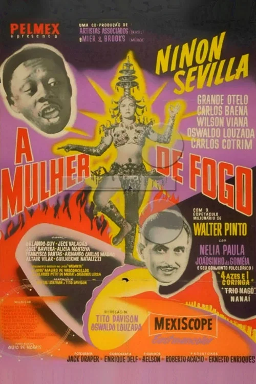 Movie poster for Mujeres de fuego (1958)