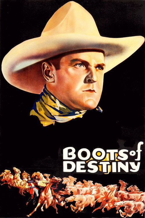 Movie poster for Boots of Destiny (1937)