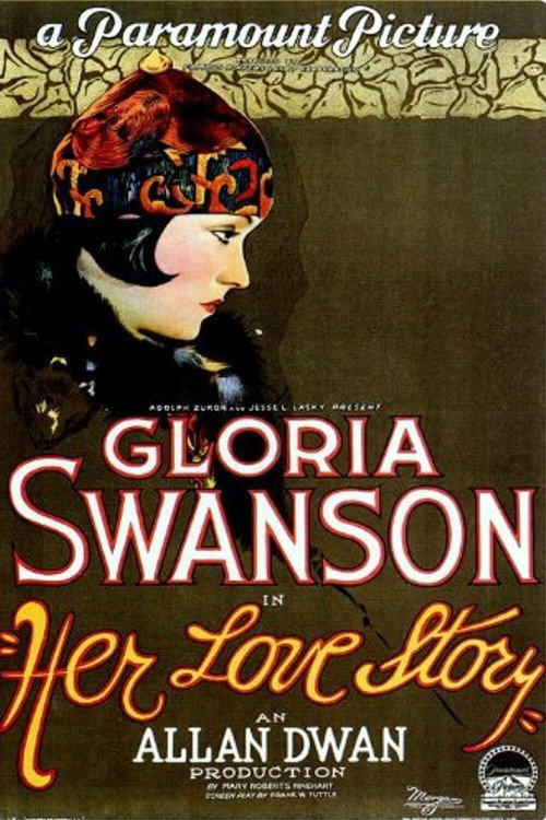 Movie poster for Her Love Story (1924)