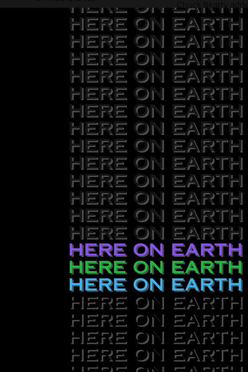 Movie poster for Here on Earth