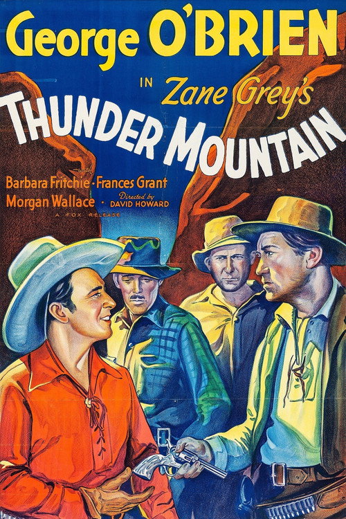 Movie poster for Thunder Mountain (1935)