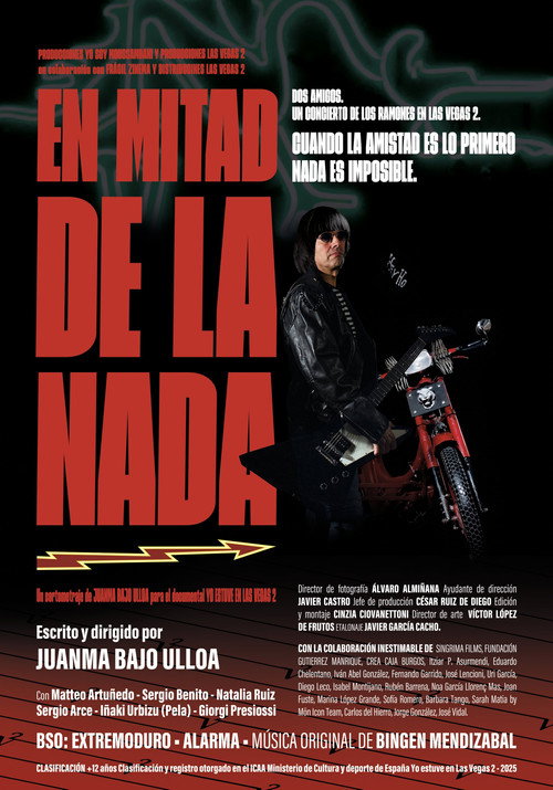 Movie poster for En mitad de la nada (2026)
