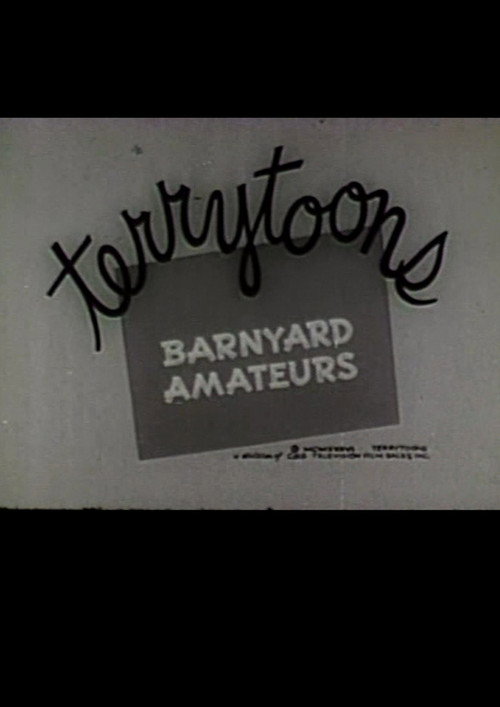Movie poster for Barnyard Amateurs (1936)