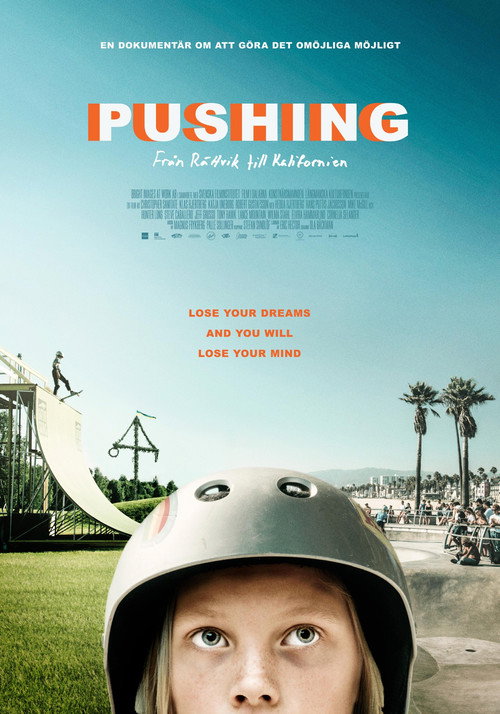 Movie poster for Pushing: From Rättvik to California (2023)