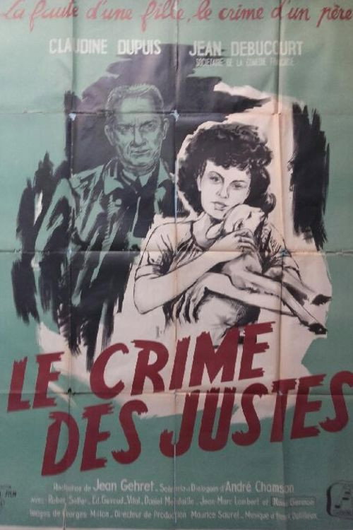 Movie poster for The Crime of the Just (1950)