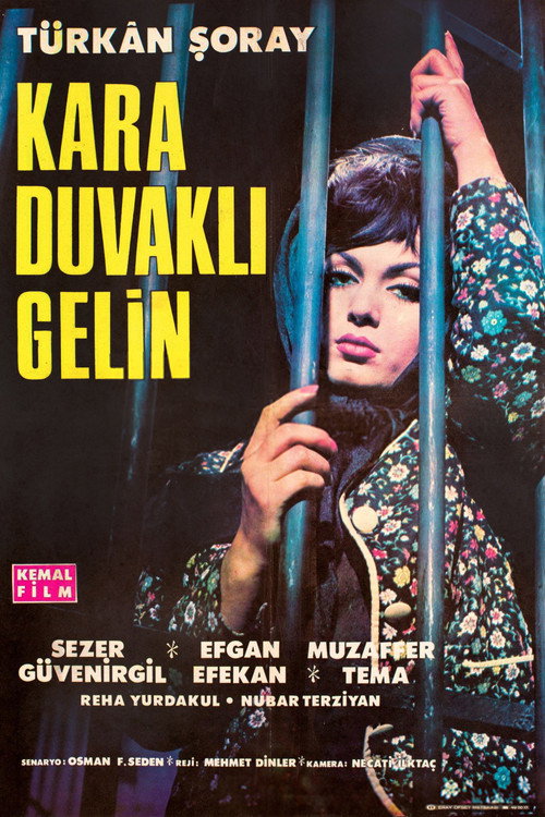 Movie poster for Kara Duvaklı Gelin (1967)