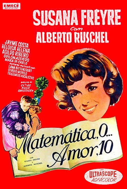 Movie poster for Matemática Zero, Amor Dez (1958)