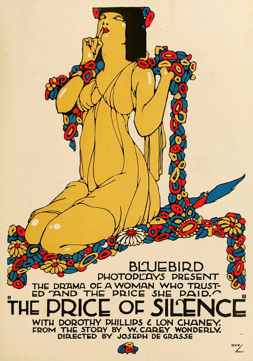 Movie poster for The Price of Silence (1916)