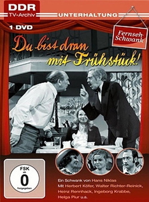 Movie poster for Du bist dran mit Frühstück! (1975)