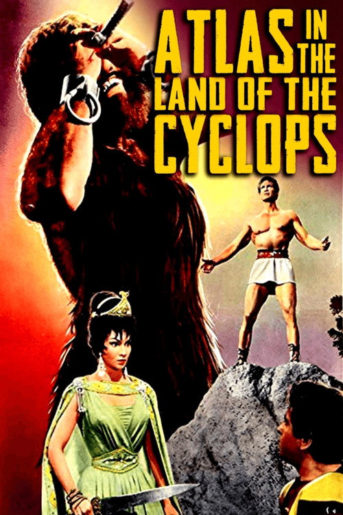 Movie poster for Atlas Against the Cyclops (1961)
